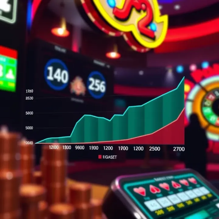 Graph showing optimal timing patterns for playing BangBet Lucky Jet game