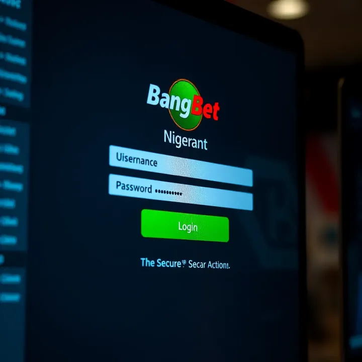 Secure login screen showing username and password input fields for online betting