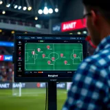 Detailed tactical football analysis on a digital screen illustrating Serie A strategies