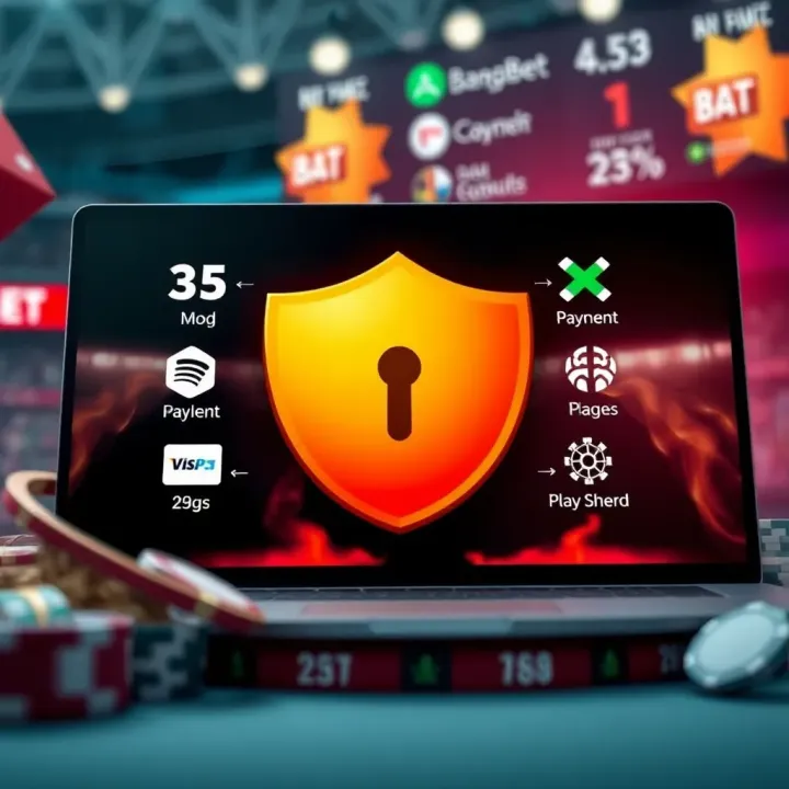 Illustration of payment options and security features available for Nigerian bettors on m BangBet