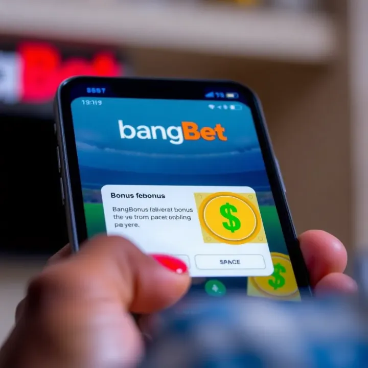 Illustration of a digital bonus notification on a mobile phone with Nigerian currency symbols