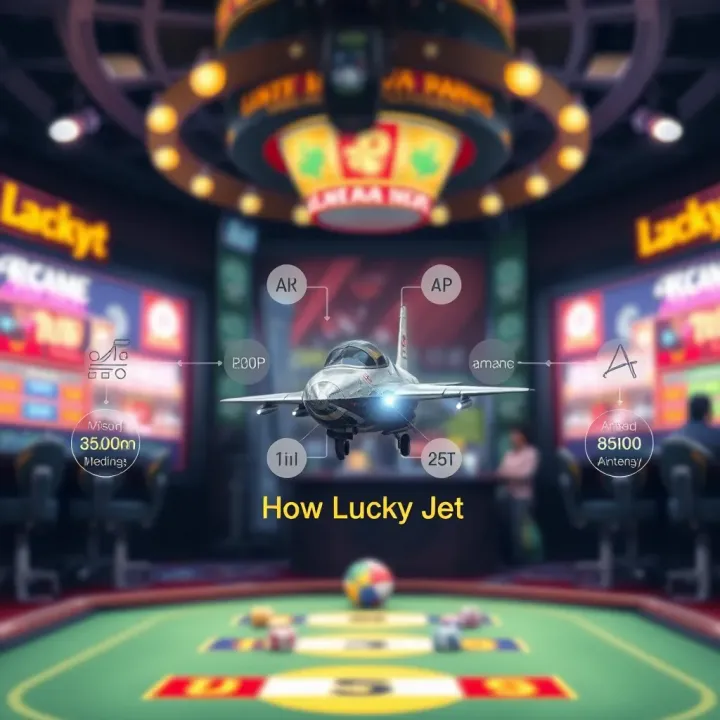 Lucky Jet Game Mechanics and Algorithm Overview Diagram illustrating the Lucky Jet game mechanics and algorithm flow on BangBet platform